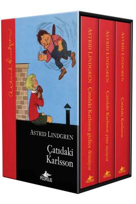 Çatıdaki Karlsson Serisi Kutulu Özel Set - (3 Kitap) - 1