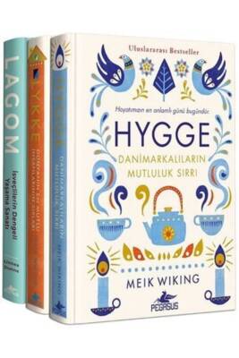 Hygge - Lykke - Lagom Set (3 Kitap Takım) - 1
