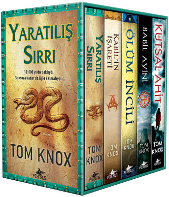 Tom Knox Macera Gerilim Serisi Kutulu Özel Set (5 Kitap) - 2